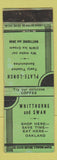 Matchbook Cover - Whitthorne and Swan Oakland CA WEAR