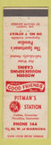 Matchbook Cover - Pitman's BA Station Cabins Marmora ON