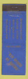 Matchbook Cover - Neighborhood Liquor Store Bruno Lanzarotti WORN