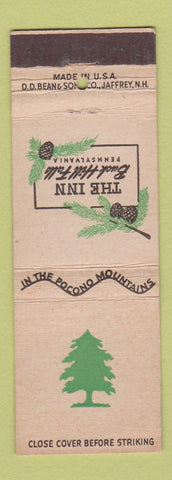 Matchbook Cover - Inn Buck Hill Falls PA DD Bean WEAR
