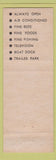 Matchbook Cover - Brady Mountain Lodge Lake Quachita Royal AR Hot Springs