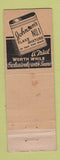 Matchbook Cover - Pilgrim Royal Ascot Dress Shirts men's clothes Sears Roebuck