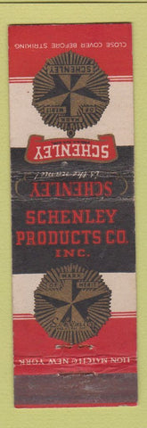Matchbook Cover - Schenley Liquor Products New York City