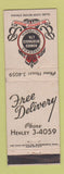 Matchbook Cover - Coronado CA Bonded Beverage Liquor