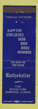 Matchbook Cover - Rathskeller German Restaurant Norridge IL