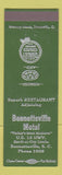 Matchbook Cover - Bennettsville Motel SC