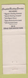 Matchbook Cover - First National Bank Pompano Beach FL WEAR