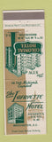 Matchbook Cover - Lafayette Hotel Washington DC