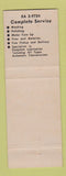 Matchbook Cover - Ralph's Phillips 66 oil gas Denver Colorado BLUE