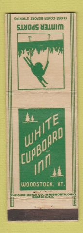Matchbook Cover - White Cupboard Inn Woodstock VT