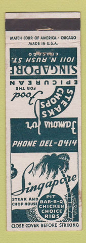 Matchbook Cover - Washington Arms Restaurant Mamaroneck NY