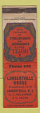Matchbook Cover - Lambertville House NJ WEAR