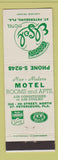 Matchbook Cover - El Sol Motel St Petersburg FL