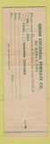 Matchbook Cover - Green Colonial Heating Coolings McKelvey Hardware Seaton IL