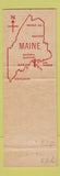 Matchbook Cover - Light's Restaurant Searsport ME Motel