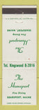 Matchbook Cover - Homeport Restaurant Searsport ME