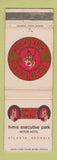 Matchbook Cover - HMS Executive Park Hotel Atlanta GA WEAR