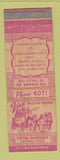 Matchbook Cover - Hotel Warden Newark OH Tally Ho Tavern WEAR