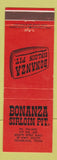 Matchbook Cover - Bonanza Sirloin Pit Texarkana TX