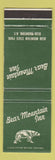 Matchbook Cover - Bear Mountain Inn NY