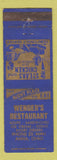 Matchbook Cover - Wenger's Restaurant Anna OH WEAR