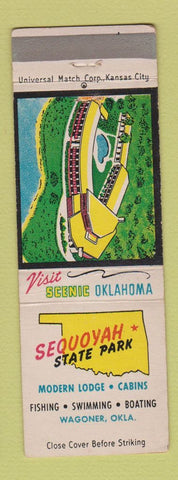 Matchbook Cover - Sequoyah State Park Wagoner OK