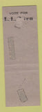Matchbook Cover - LL Owen Trustee Election 1940 SAMPLE All Trades WEAR