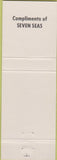Matchbook Cover - Naval Amphibious Base United States Navy