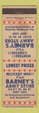 Matchbook Cover - Barney's Army Store St Louis MO WEAR