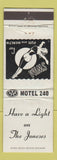 Matchbook Cover - Joneses Motel 240 Edmonds WA WEAR