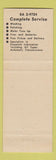 Matchbook Cover - Ralph's Phillips 66 oil gas Denver Colorado YELLOW