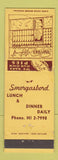 Matchbook Cover - Wayne's Restaurant Smorgasbord Boulder Colorado