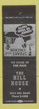Matchbook Cover - The Hill House restaurant