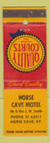 Matchbook Cover - Horse Cave Motel KY