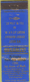 Matchbook Cover - Tool Die Lodge 1294 Los Angeles CA WEAR