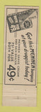 Matchbook Cover - Mennen Shave Cream