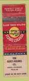 Matchbook Cover - Perfect Circle Piston Rings Quist Holmes Limon Colorado WEAR