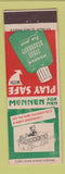 Matchbook Cover - Mennen Spray Deodorant