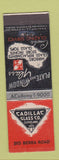 Matchbook Cover - Cadillac Glass Company Cleveland OH feature