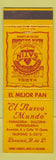 Matchbook Cover - Harina Canadiense Campbell Flour Panama El Nuevo Mundo
