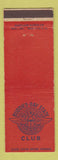 Matchbook Cover - Buddies Bay State Club Boston MA USO WEAR