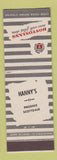 Matchbook Cover - Bostonians Men's Shoes Hanny's Phoenix AZ