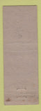 Matchbook Cover - Western Reserve Insurance Bert Howey Bryan OH WEAR