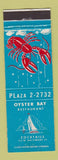 Matchbook Cover - Oyster Bay Restaurant Baltimore? WEAR