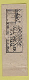 Matchbook Cover - Mayfair Restaurant Bangor ME