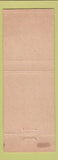 Matchbook Cover - Mitchell Lighting Wilf McElman Moncton NB