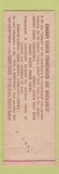 Matchbook Cover - Chubby Chuck Restaurants Wichita KS