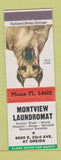 Matchbook Cover - Montview Laundromat