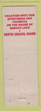 Matchbook Cover - Round Table Lodge North Sebago ME