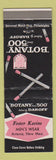 Matchbook Cover - Botany 500 Men's Clothes Foster Karins Artesia NM